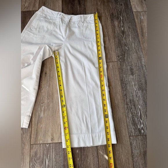 🛍️ Larry Levine 97% Cotton 3% Spandex comfy Capri. - Picture 4 of 8